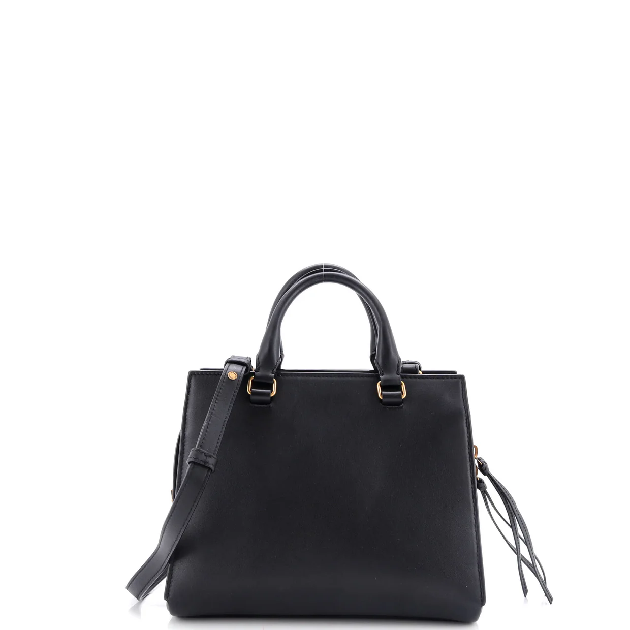 East Side Tote Smooth Leather Small - Deep Luxury