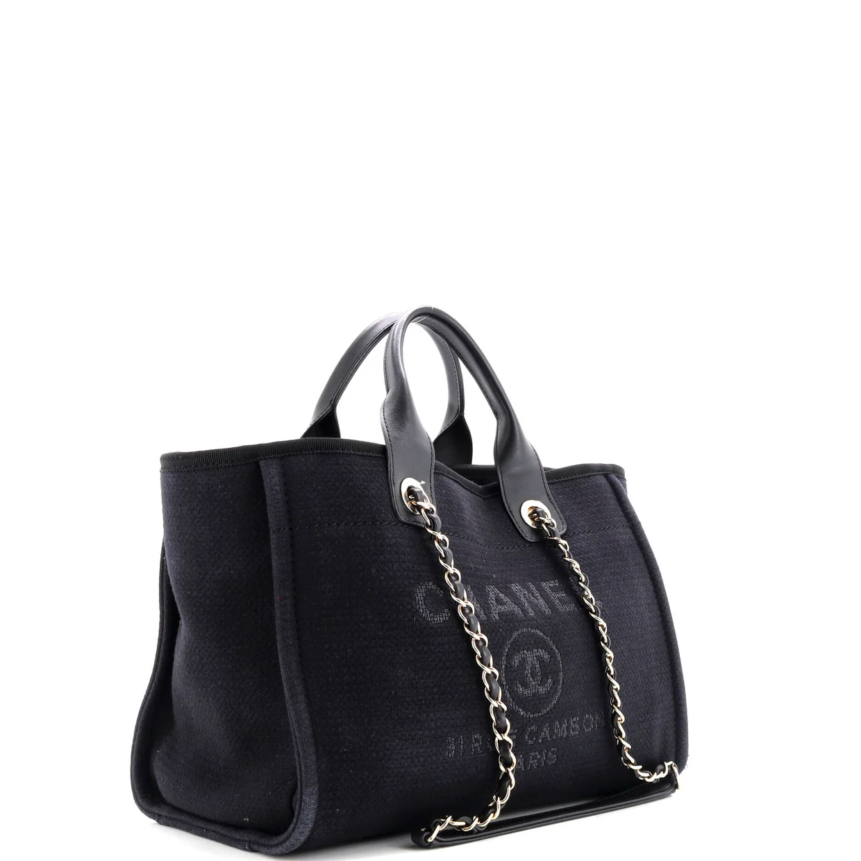 Deauville NM Tote Mixed Fibers Medium - Deep Luxury