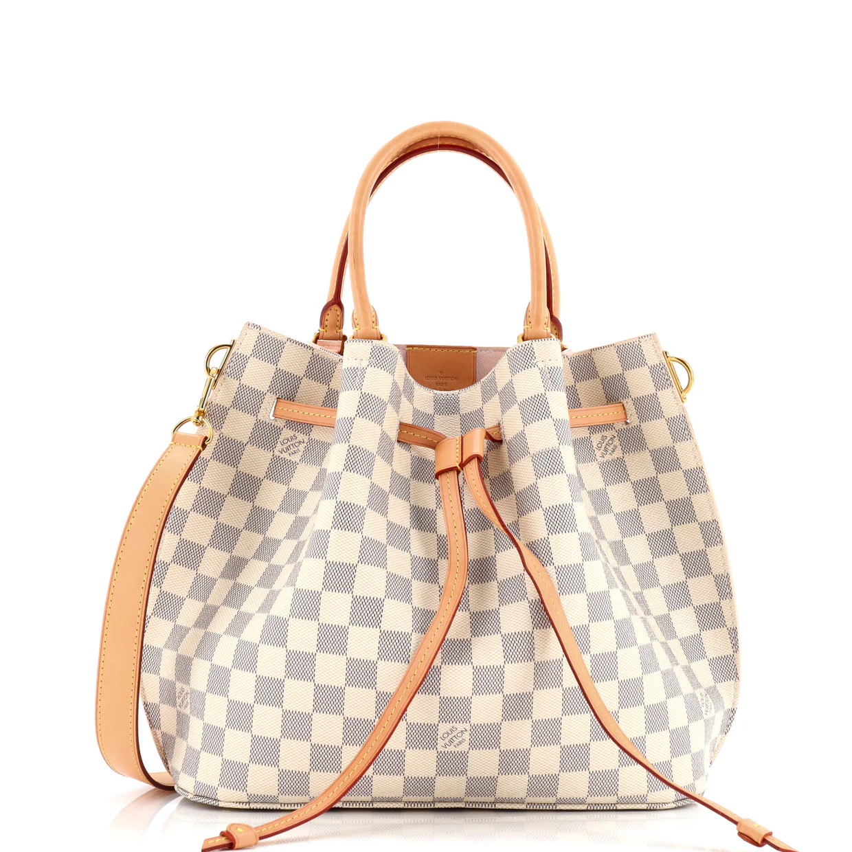 Girolata Handbag Damier - Deep Luxury