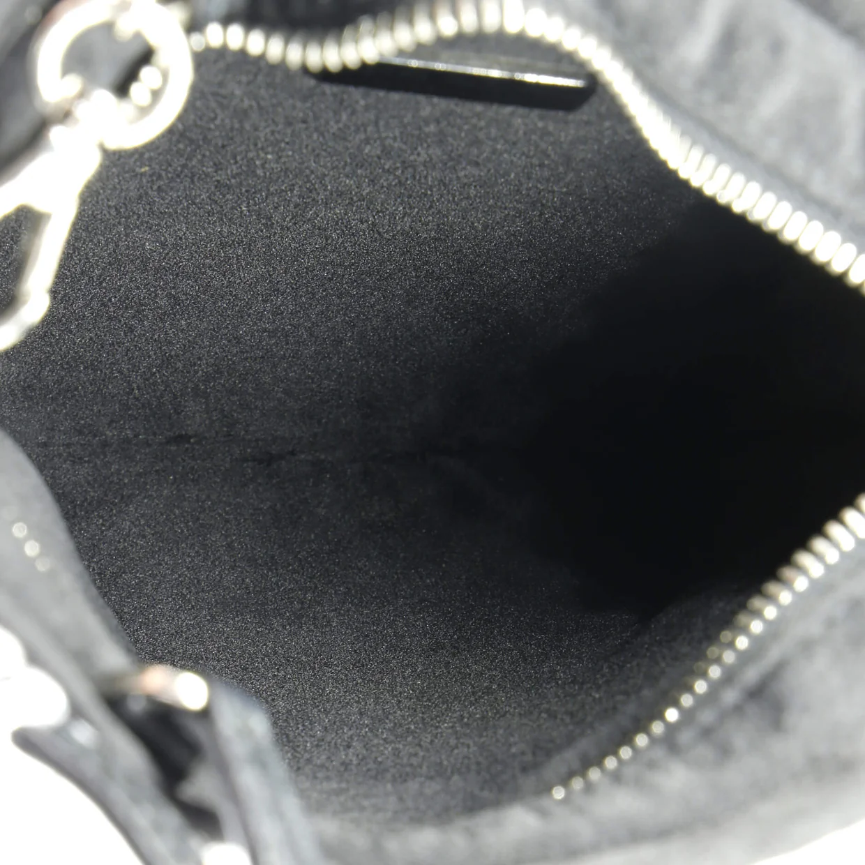 Convertible Open Tote Crystal Embellished Satin Mini - Deep Luxury