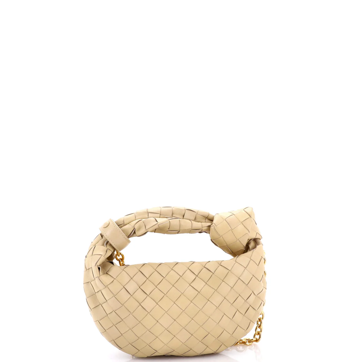 BV Jodie Chain Hobo Intrecciato Nappa Mini - Deep Luxury