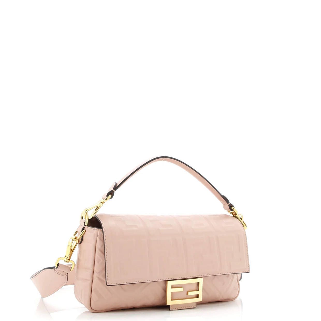 Baguette NM Bag Zucca Embossed Leather Medium - Deep Luxury