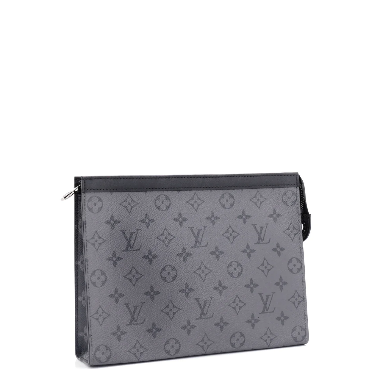 Pochette Voyage Reverse Monogram Eclipse Canvas MM - Deep Luxury