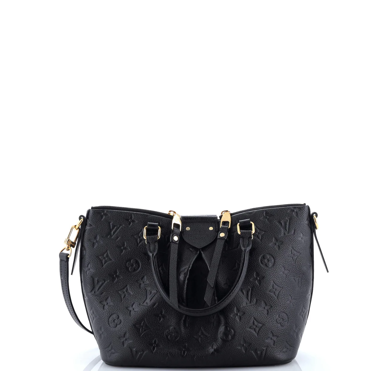 Mazarine Handbag Monogram Empreinte Leather PM - Deep Luxury