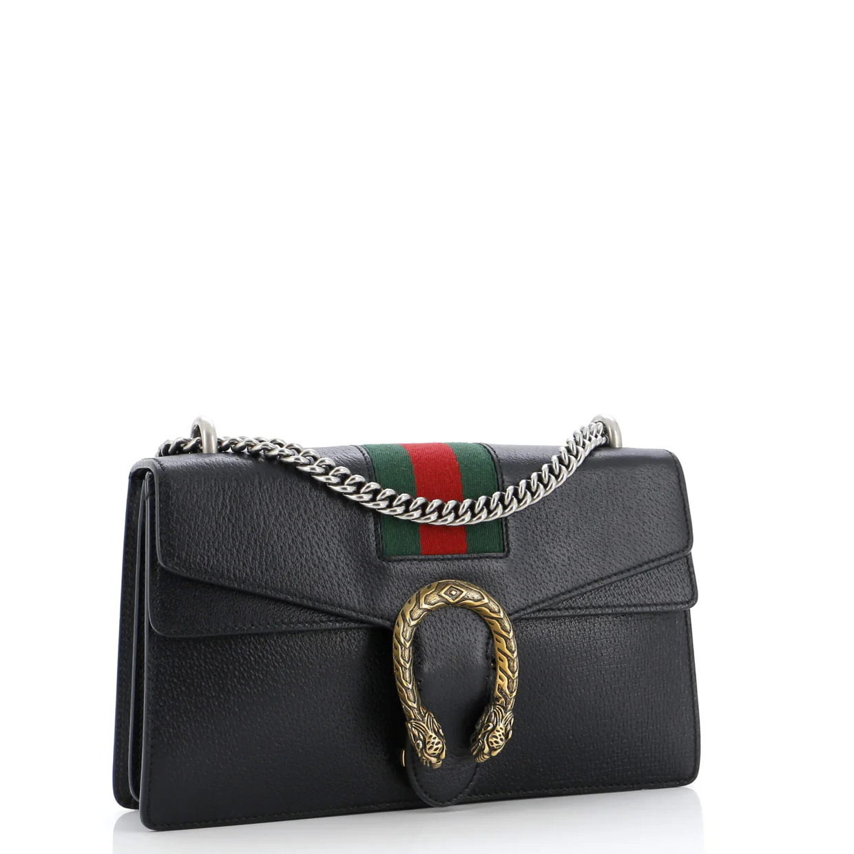 Web Dionysus Bag Leather Small - Deep Luxury