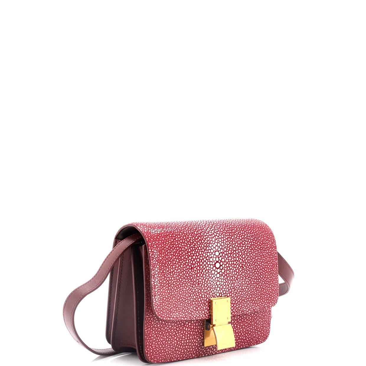 Classic Box Bag Stingray Small - Deep Luxury