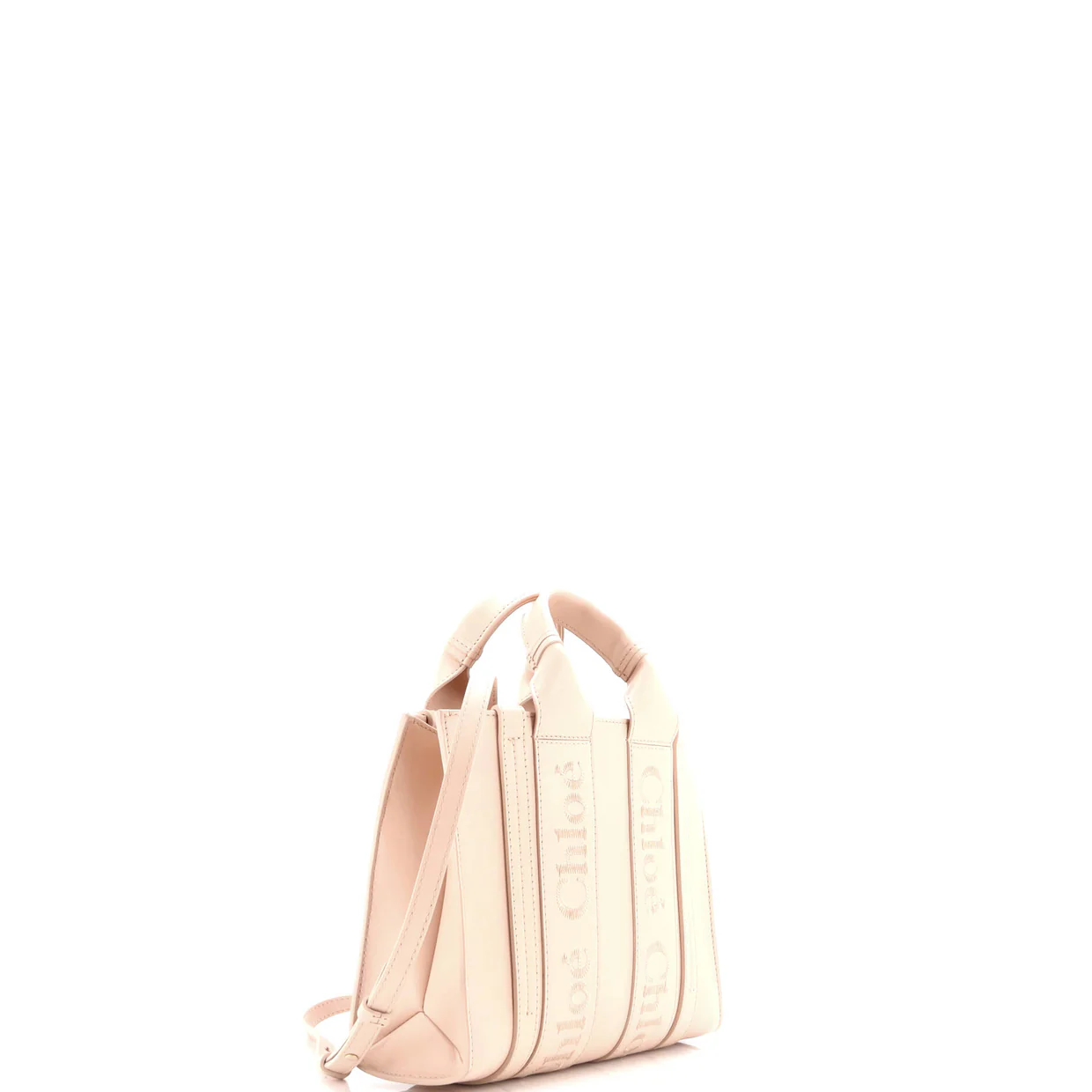 Woody Convertible Tote Leather Small - Deep Luxury