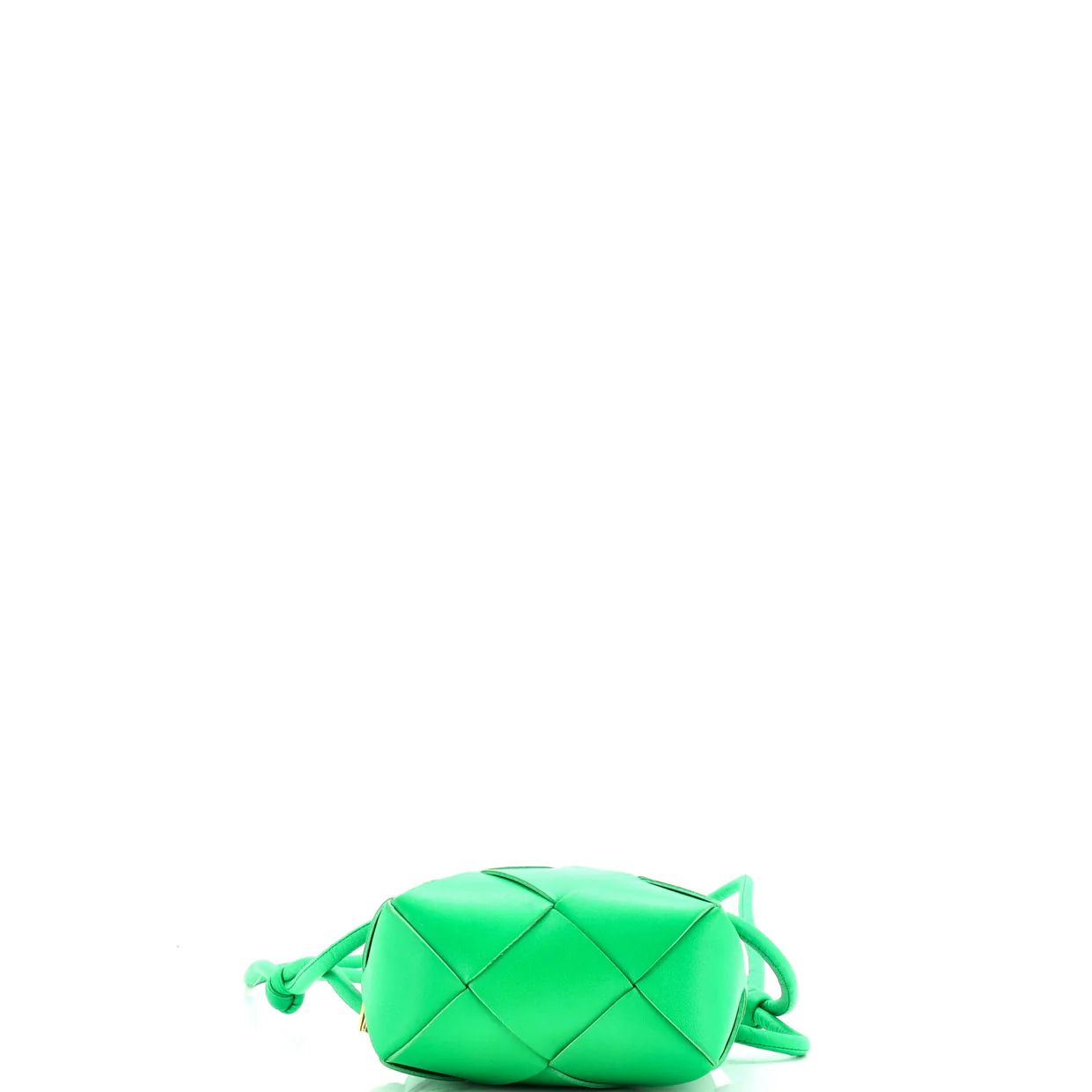 Cassette Camera Crossbody Bag Maxi Intrecciato Leather Mini - Deep Luxury