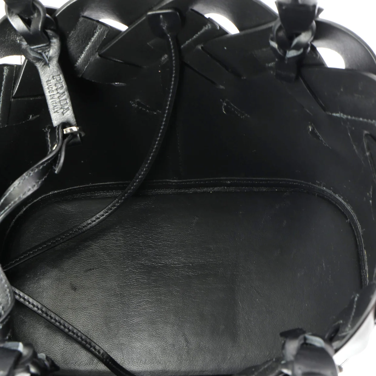 Tress Tote Leather Small - Deep Luxury