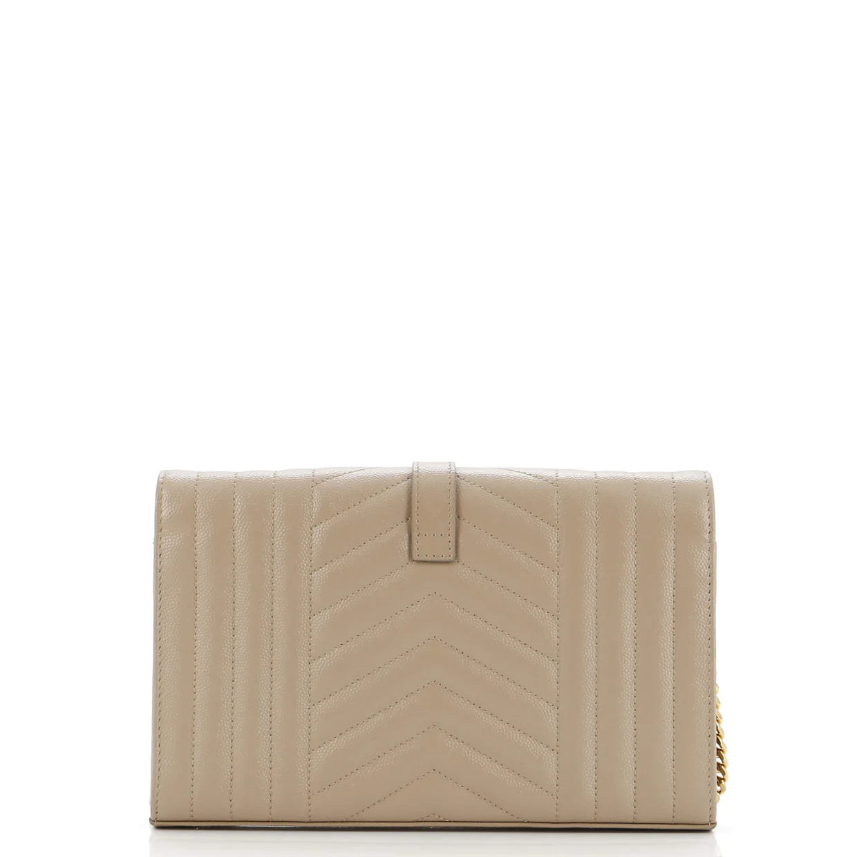 Classic Monogram Chain Wallet Mixed Matelasse Leather Medium - Deep Luxury