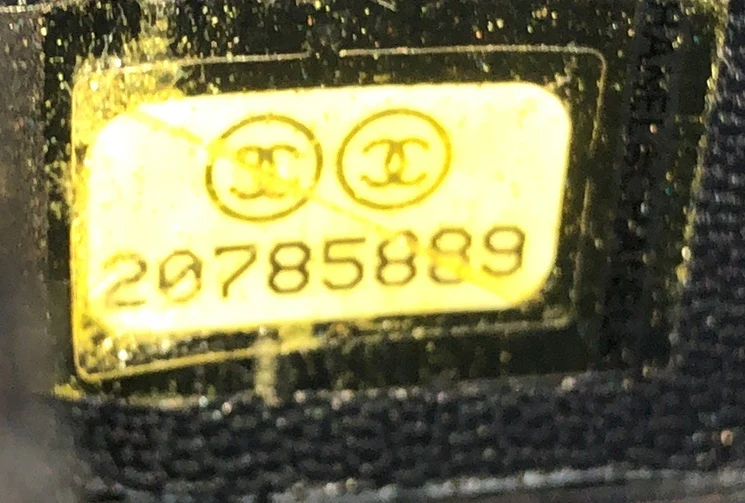 Boy Flap Bag Chevron Denim Old Medium - Deep Luxury