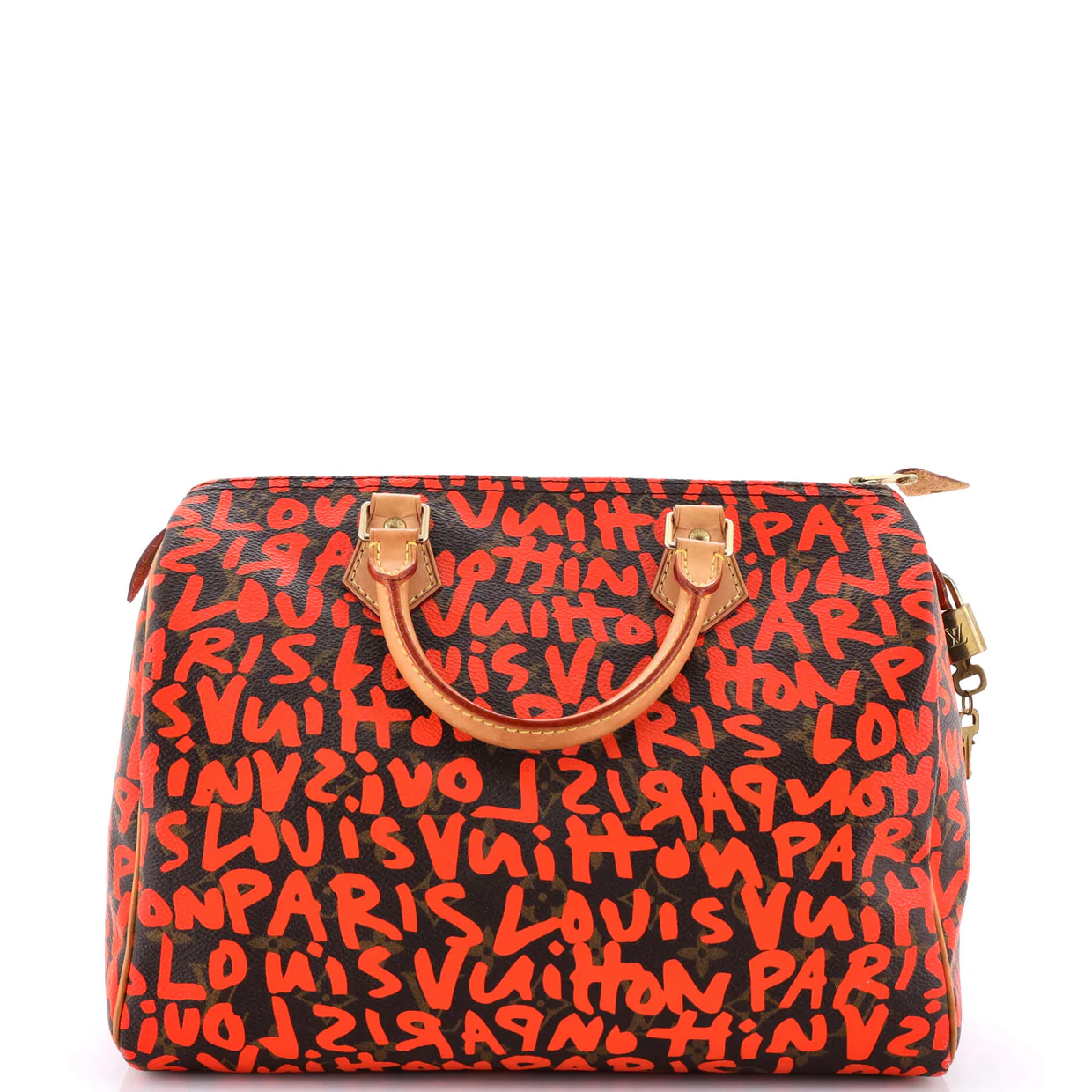 Speedy Handbag Limited Edition Monogram Graffiti 30 - Deep Luxury