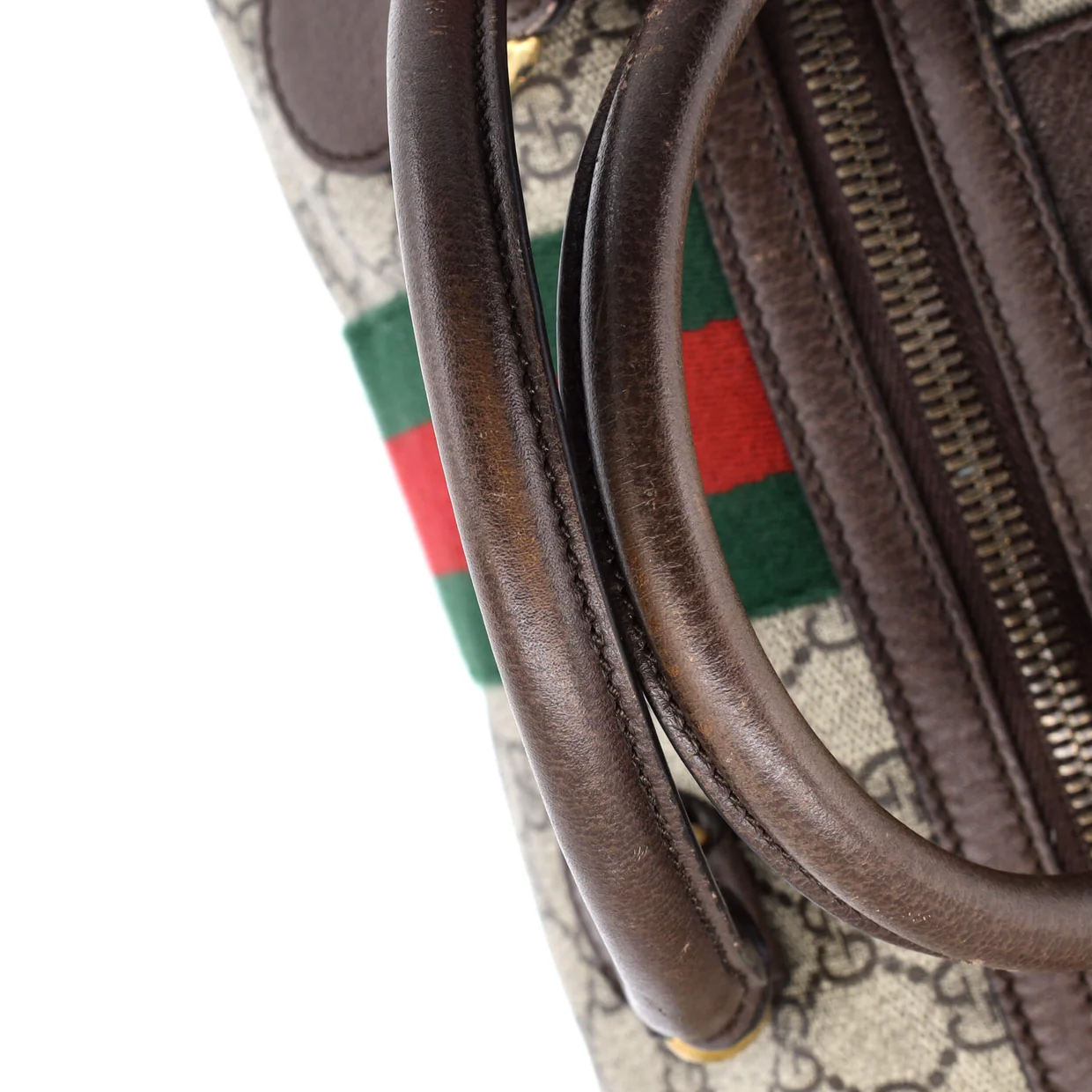 Ophidia Carry On Duffle Bag GG Coated Canvas Medium - Deep Luxury