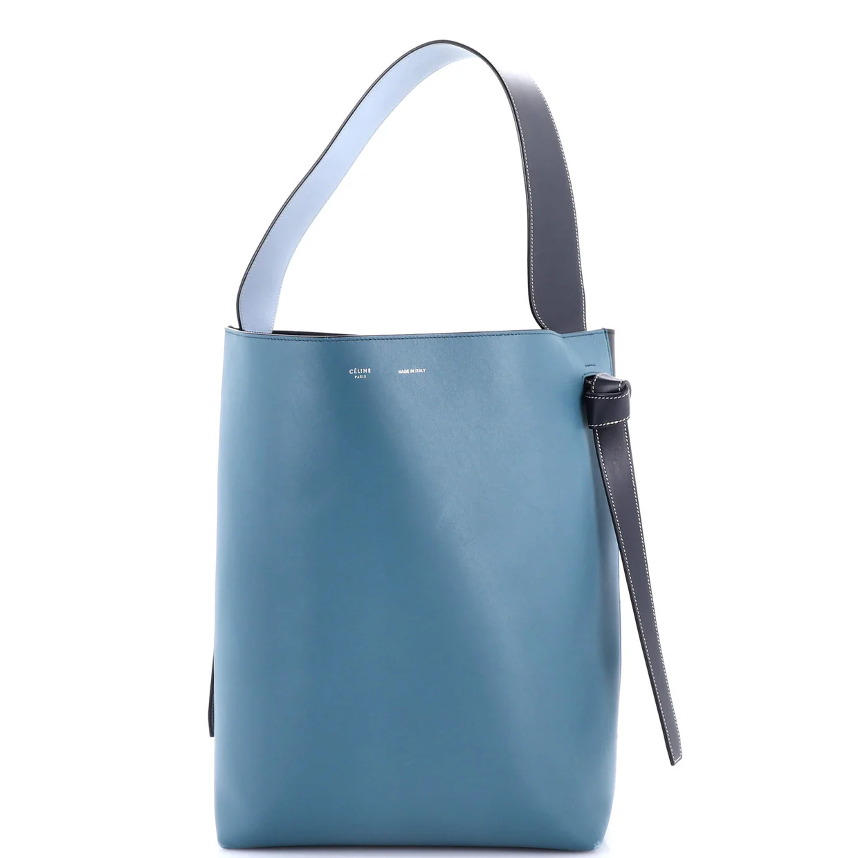 Twisted Cabas Tote Calfskin Small - Deep Luxury