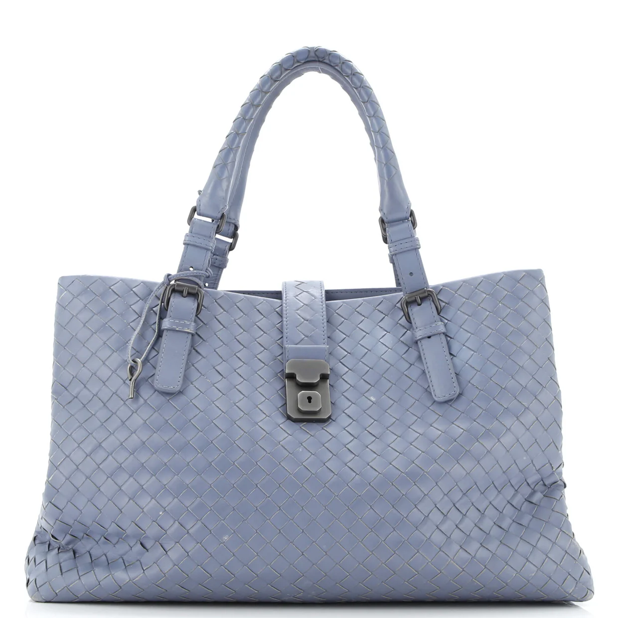 Roma Bag Intrecciato Nappa Large - Deep Luxury