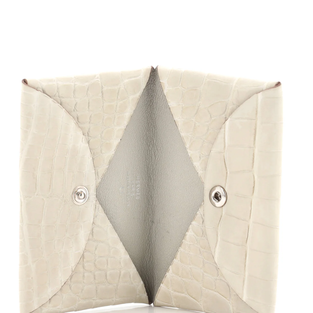 Calvi Card Holder Alligator - Deep Luxury