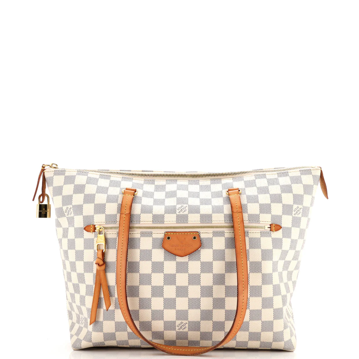 Iena Tote Damier MM - Deep Luxury