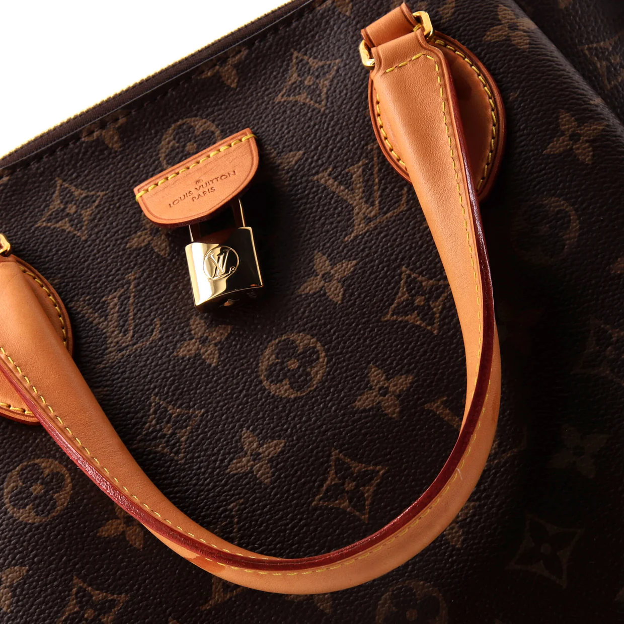 Rivoli Handbag Monogram Canvas MM - Deep Luxury