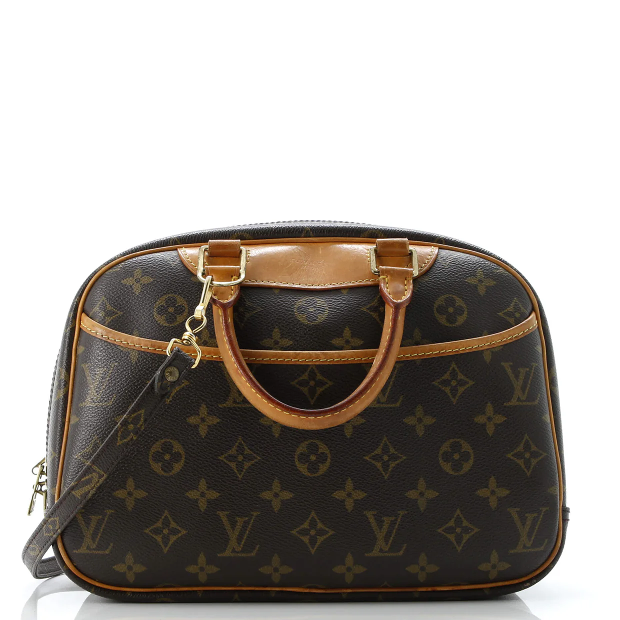 Trouville Handbag Monogram Canvas - Deep Luxury