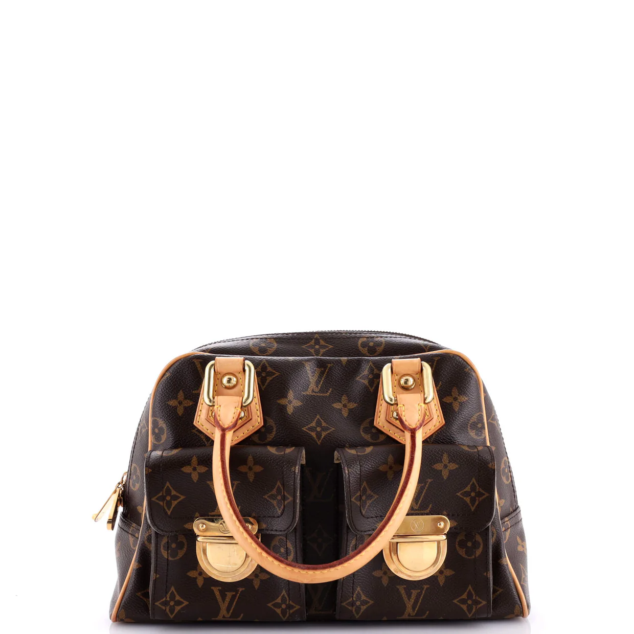 Manhattan Handbag Monogram Canvas PM - Deep Luxury