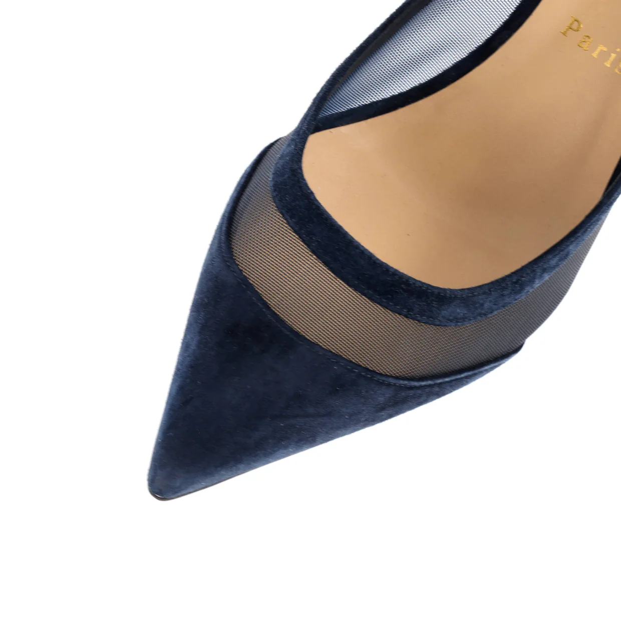 Women's Galativi Pumps Suede and Mesh 85 - Deep Luxury