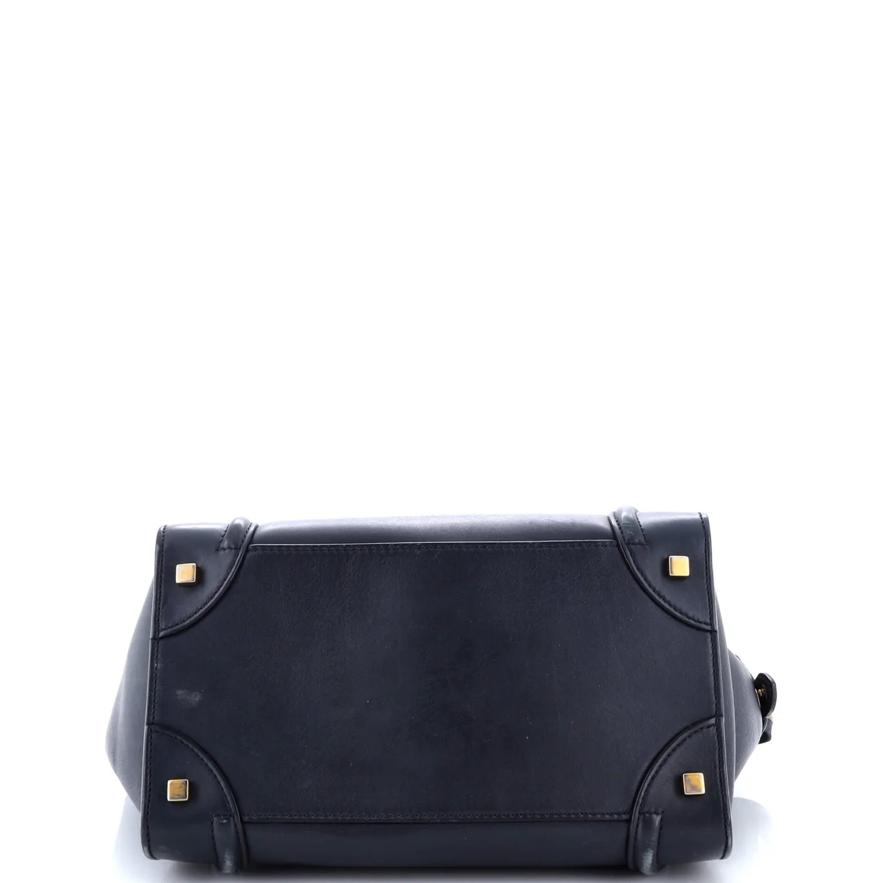 Luggage Bag Smooth Leather Mini - Deep Luxury