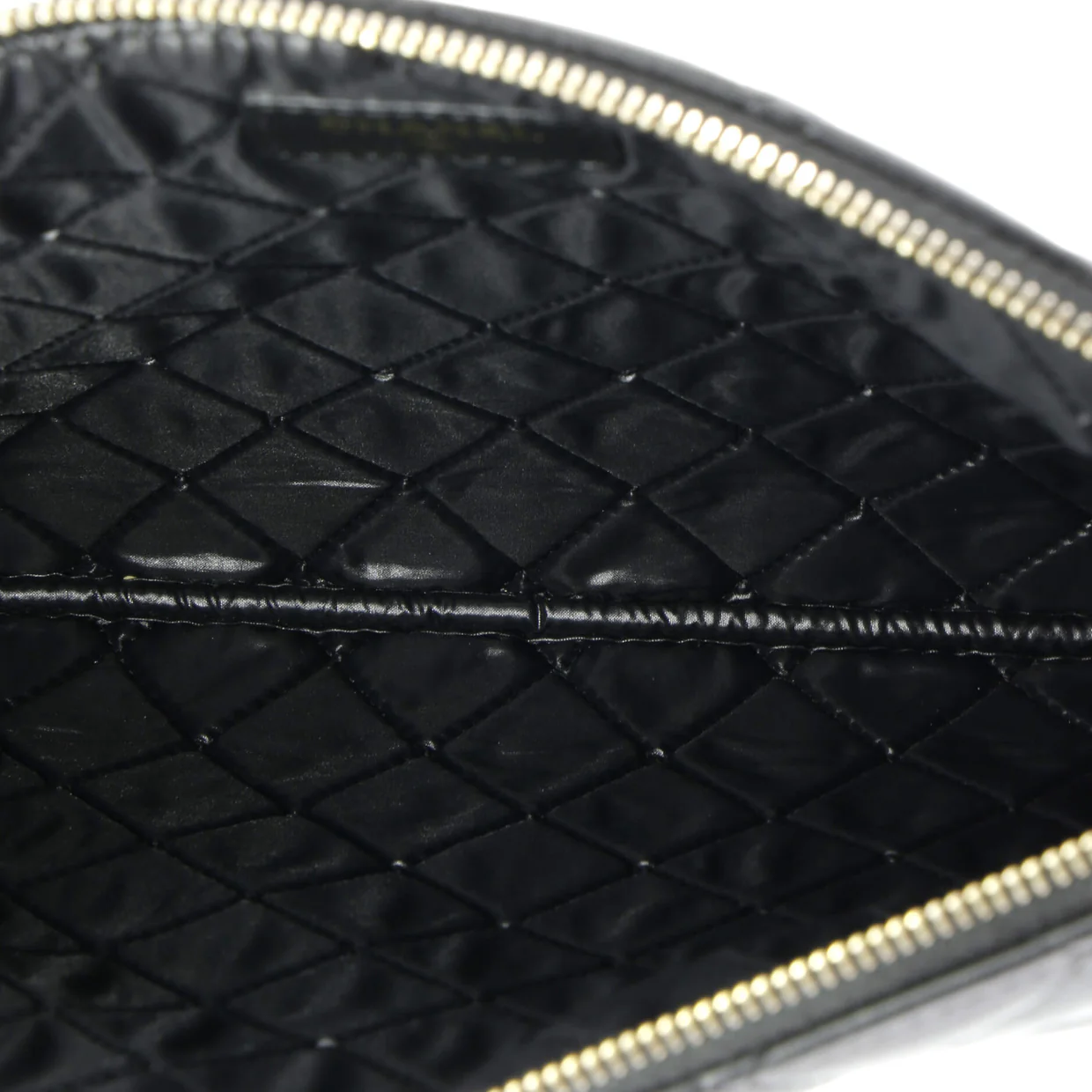 CC Casino O Case Clutch Quilted Lambskin Medium - Deep Luxury