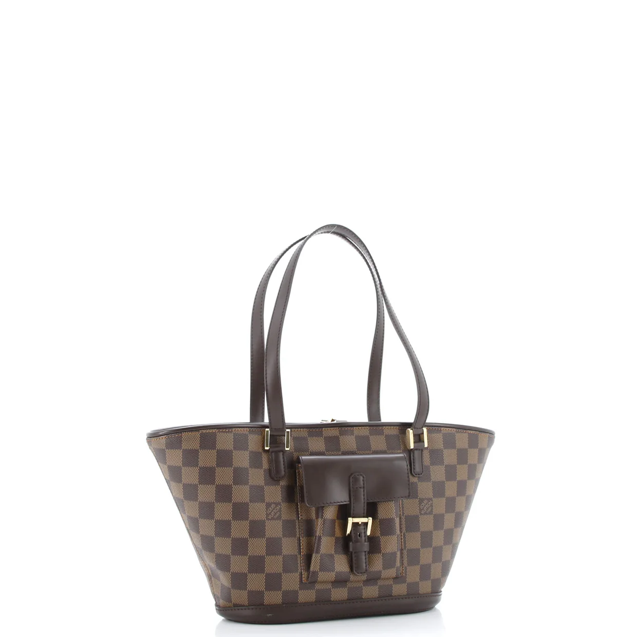 Manosque Handbag Damier PM - Deep Luxury