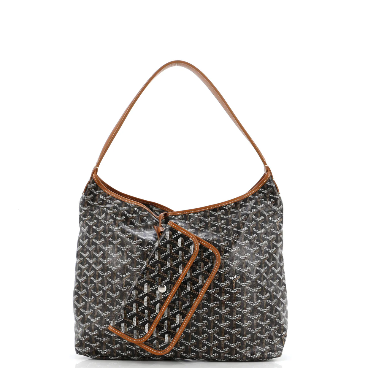 Boheme Hobo Coated Canvas - Deep Luxury