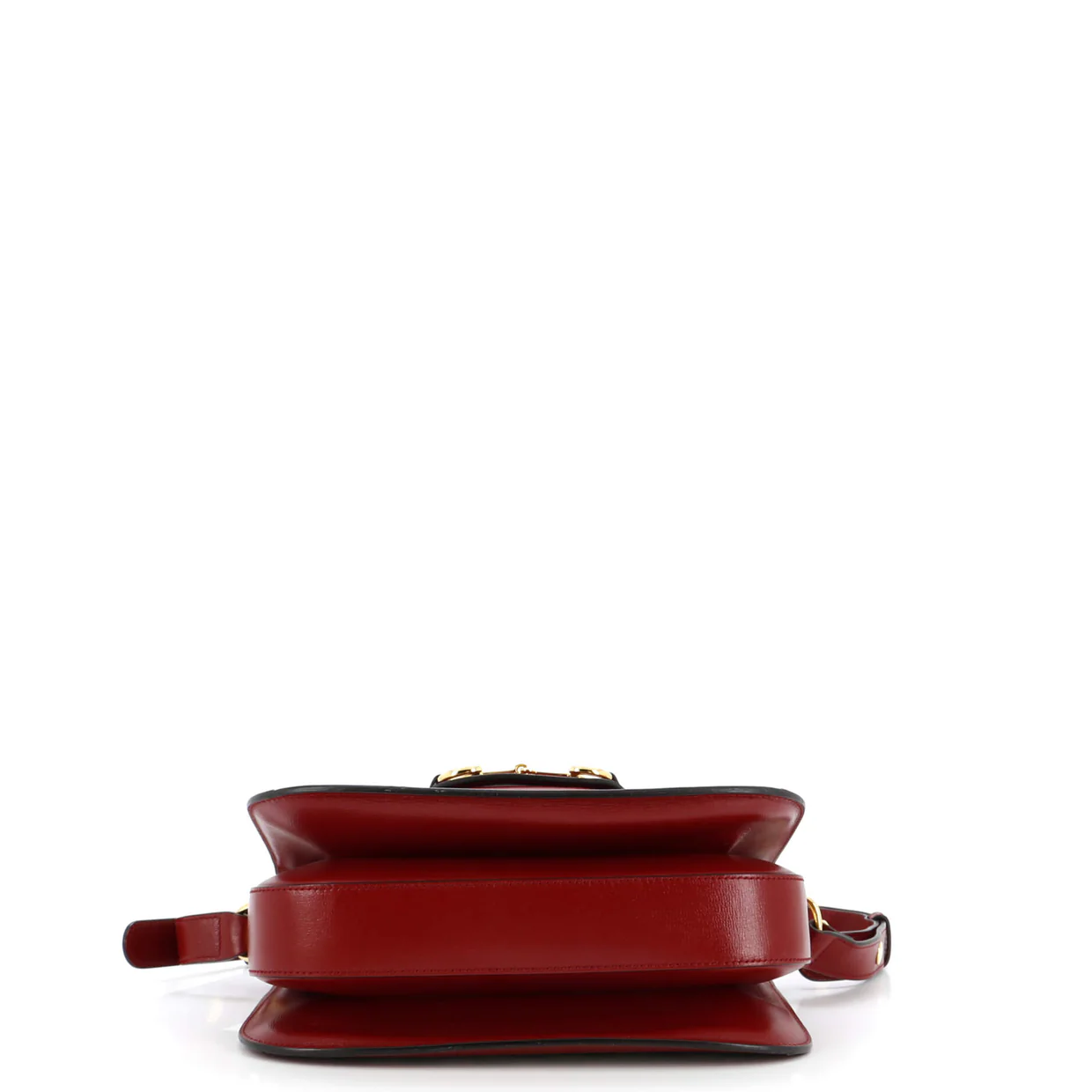 Horsebit 1955 Shoulder Bag GG Coated Canvas with Leather Small - Deep Luxury