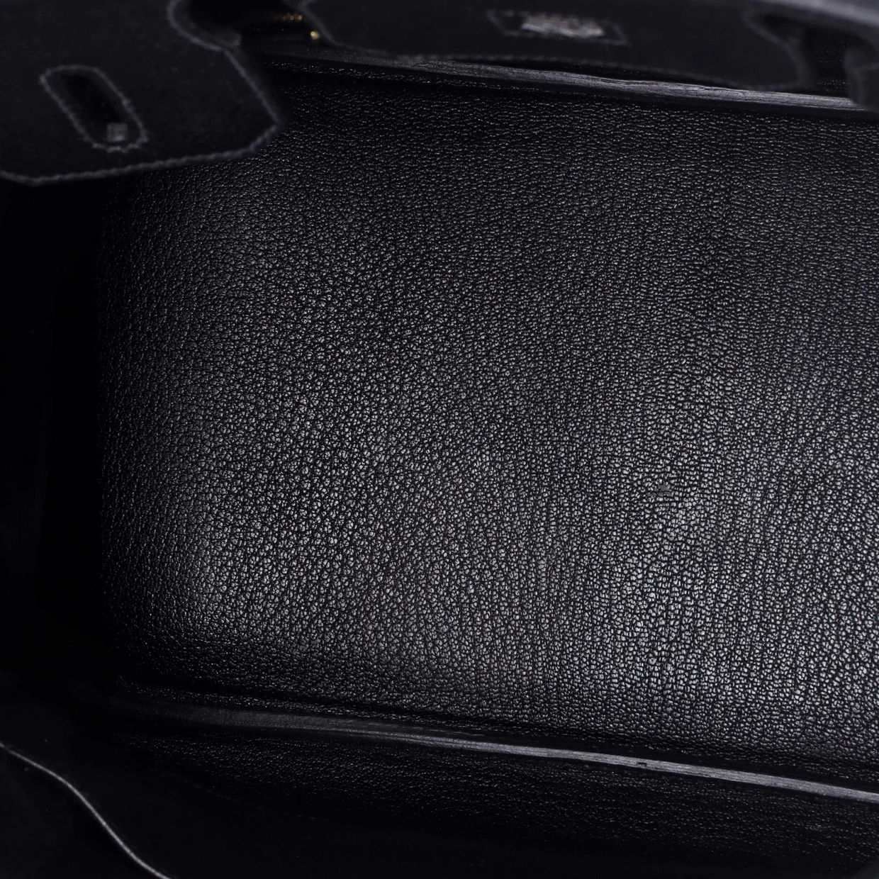 Birkin Handbag Noir Epsom with Gold Hardware 30 - Deep Luxury