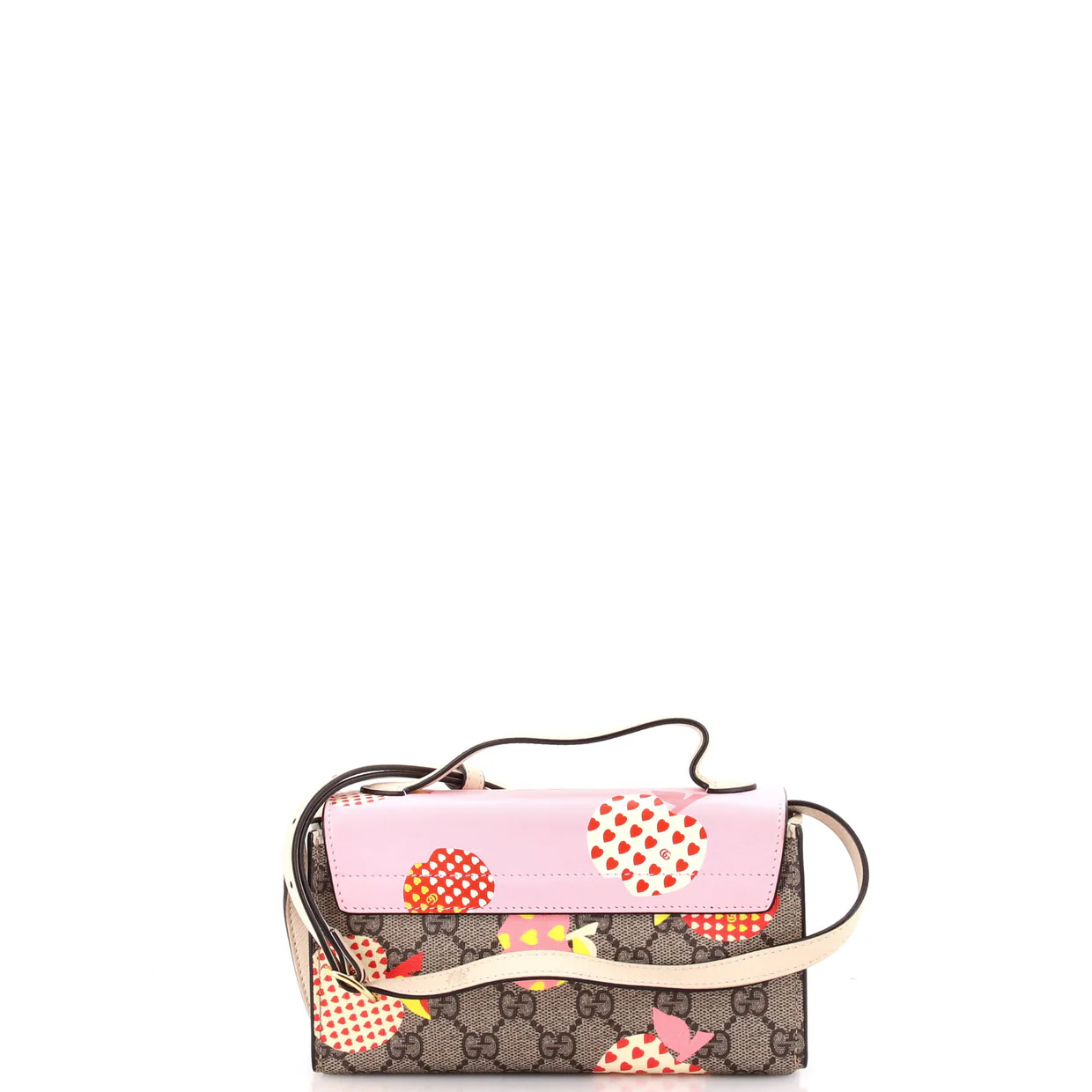 Padlock Top Handle Bag Printed GG Coated Canvas and Leather Mini - Deep Luxury