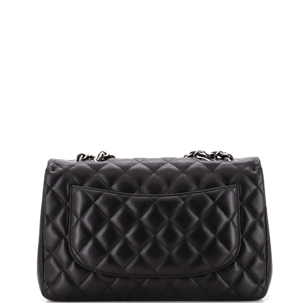 Classic Single Flap Bag Quilted Lambskin Jumbo - Deep Luxury