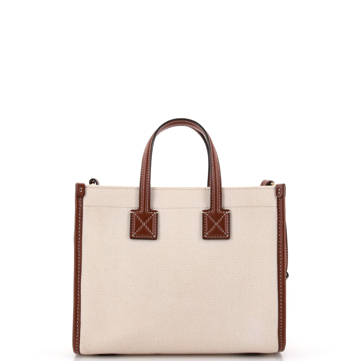 Freya Shopping Tote Canvas with Leather Mini - Deep Luxury