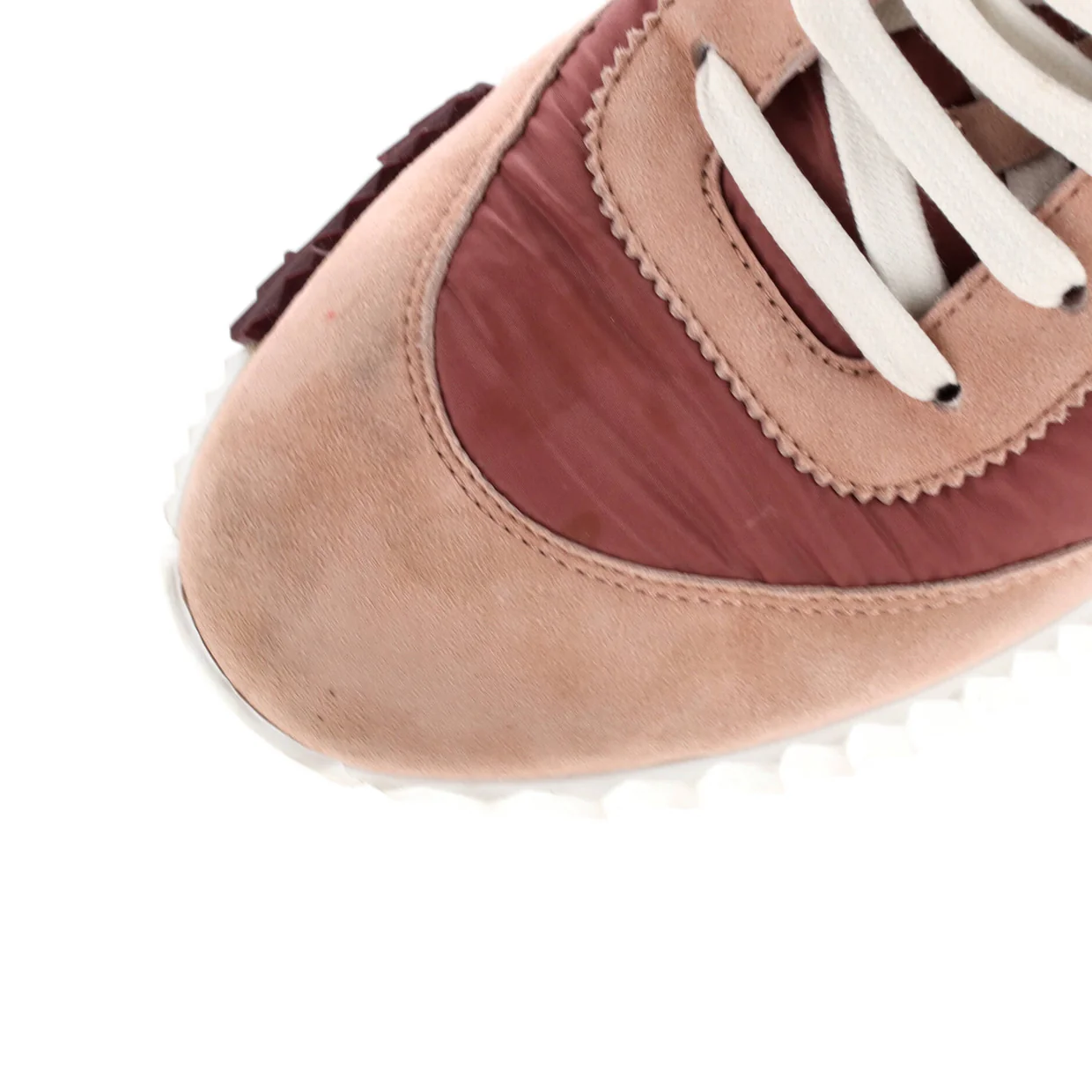 Women's Bouncing Sneakers Fabric and Suede - Deep Luxury