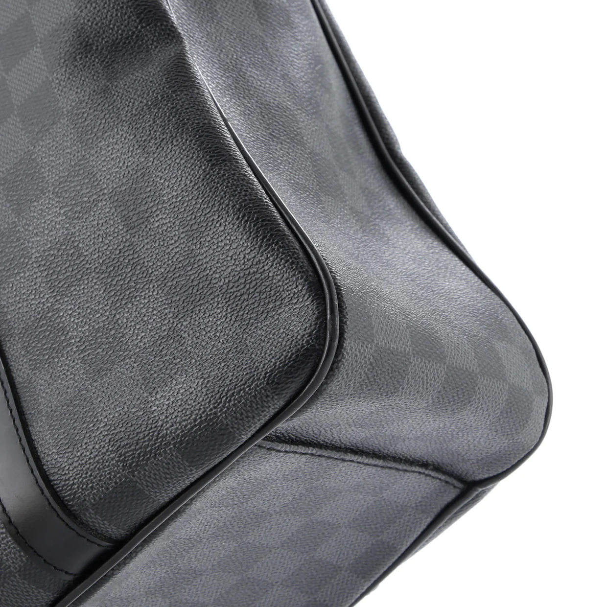 Tadao Handbag Damier Graphite PM - Deep Luxury