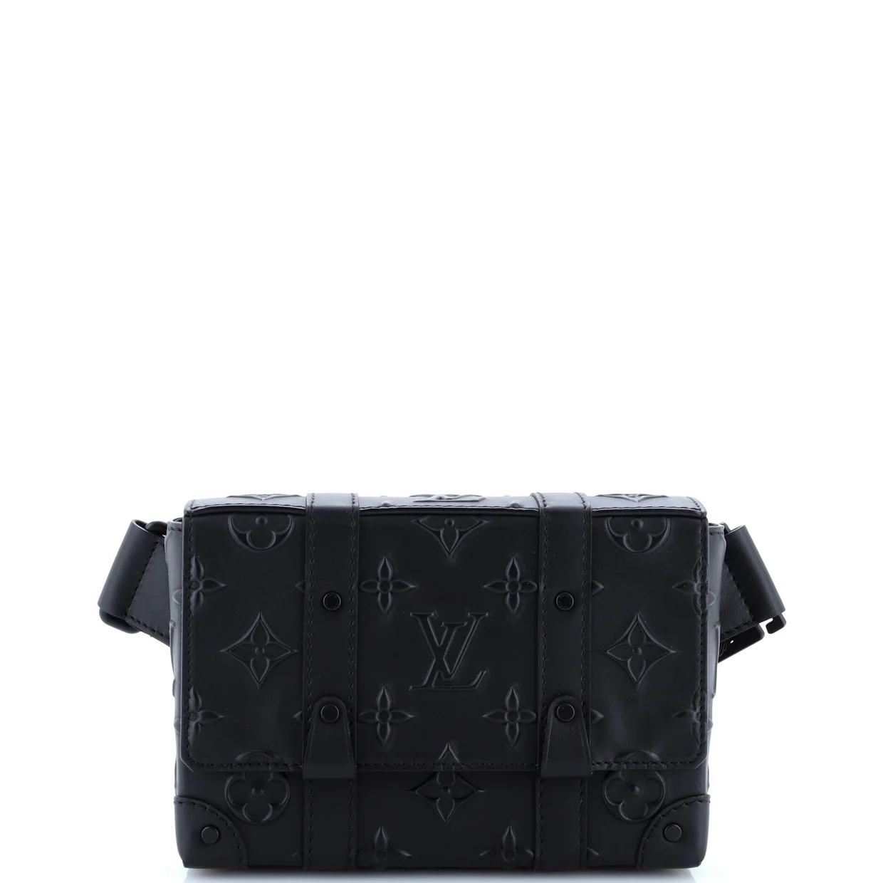 Trunk Slingbag Monogram Seal Leather - Deep Luxury