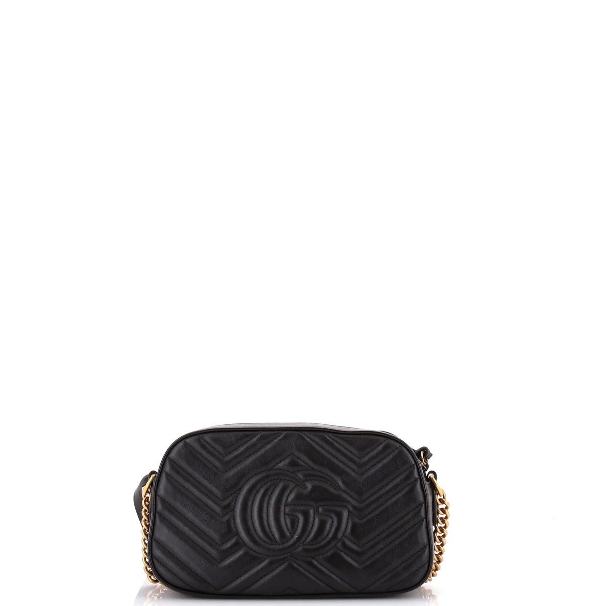 GG Marmont Shoulder Bag Embellished Matelasse Leather Small - Deep Luxury