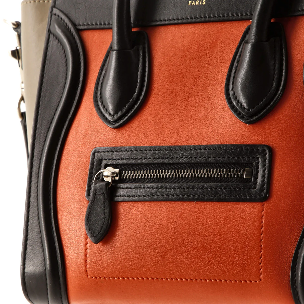 Luggage Bag Smooth Leather Nano - Deep Luxury