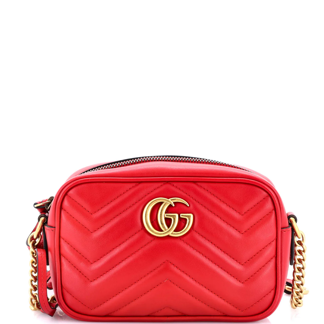 GG Marmont Shoulder Bag Matelasse Leather Mini - Deep Luxury