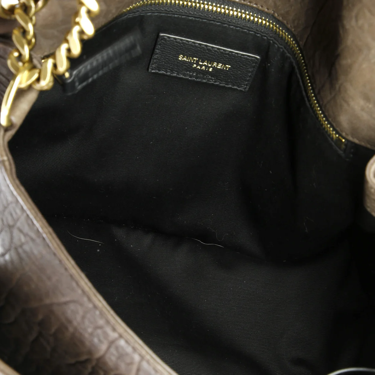 Niki Chain Flap Bag Leather Medium - Deep Luxury