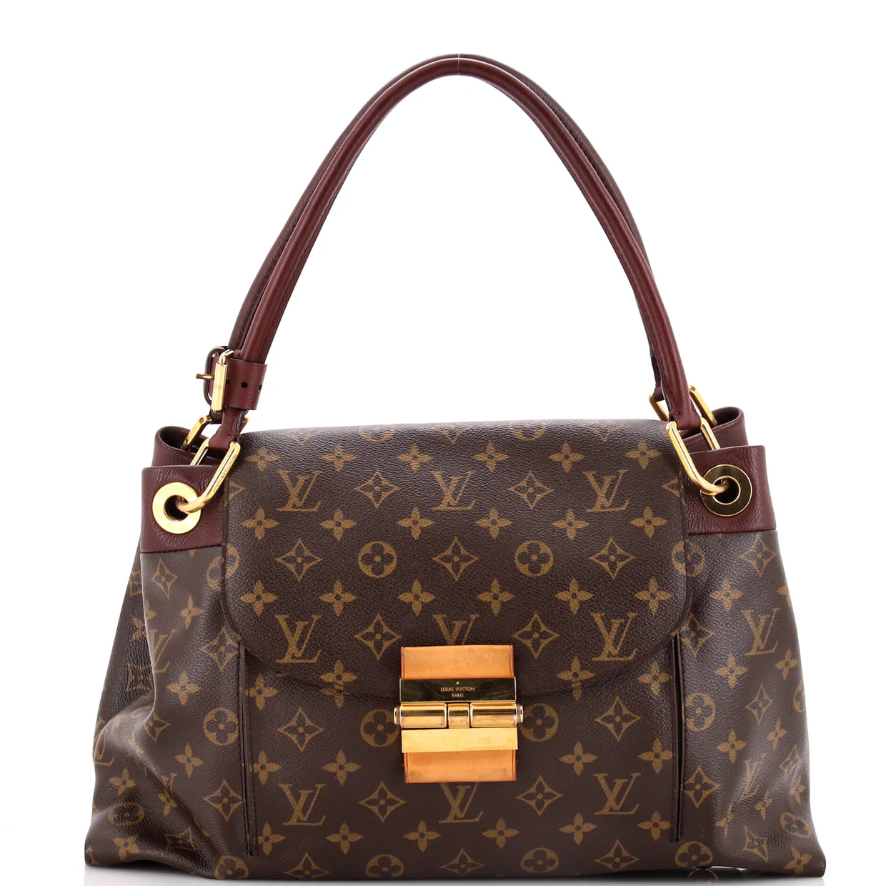 Olympe Handbag Monogram Canvas - Deep Luxury