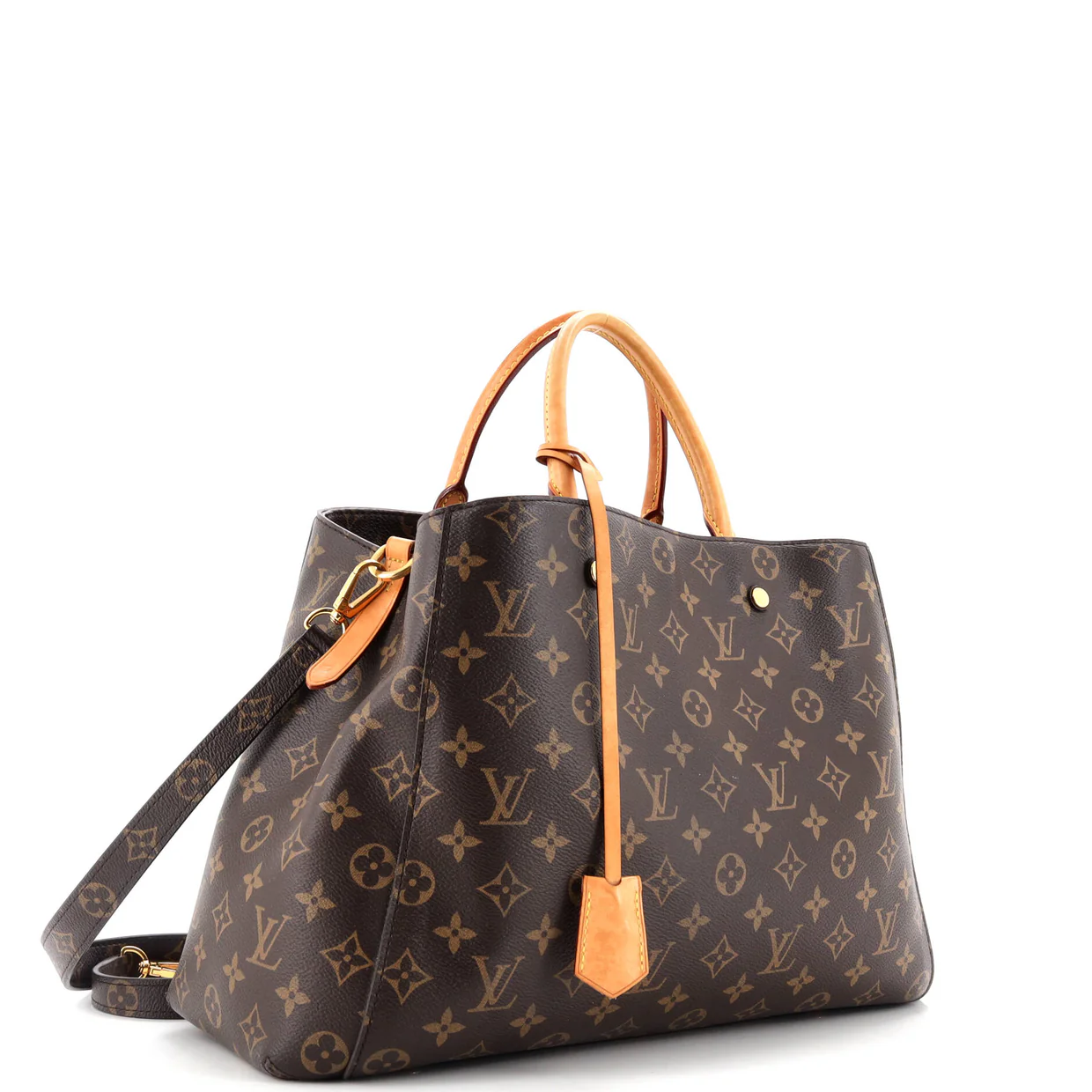 Montaigne Handbag Monogram Canvas GM - Deep Luxury
