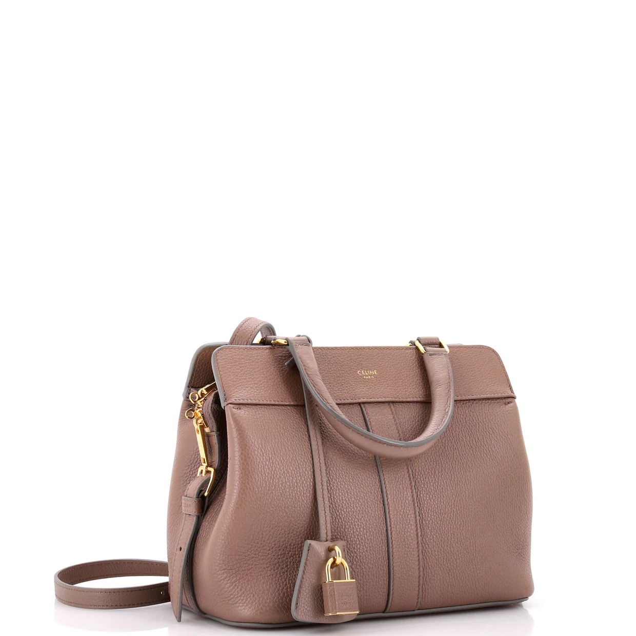 Cabas de France Tote Leather Small - Deep Luxury
