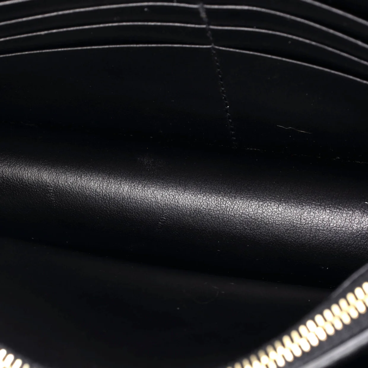 Sunset Top Handle Chain Wallet Leather - Deep Luxury