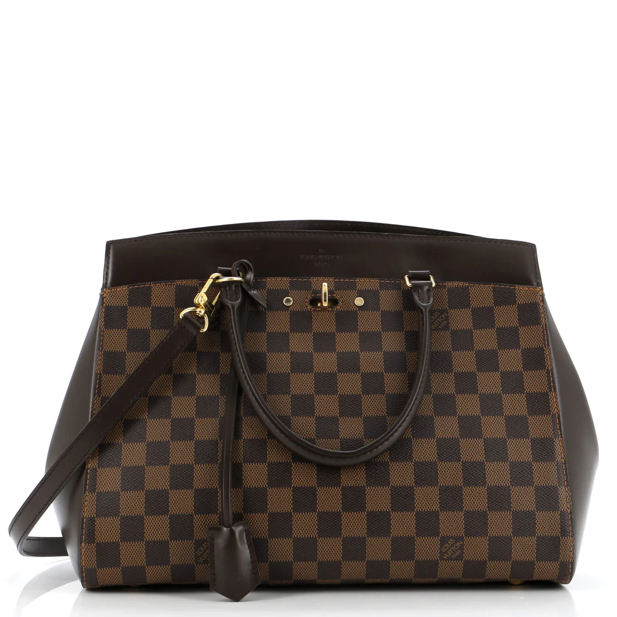 Rivoli Handbag Damier MM - Deep Luxury