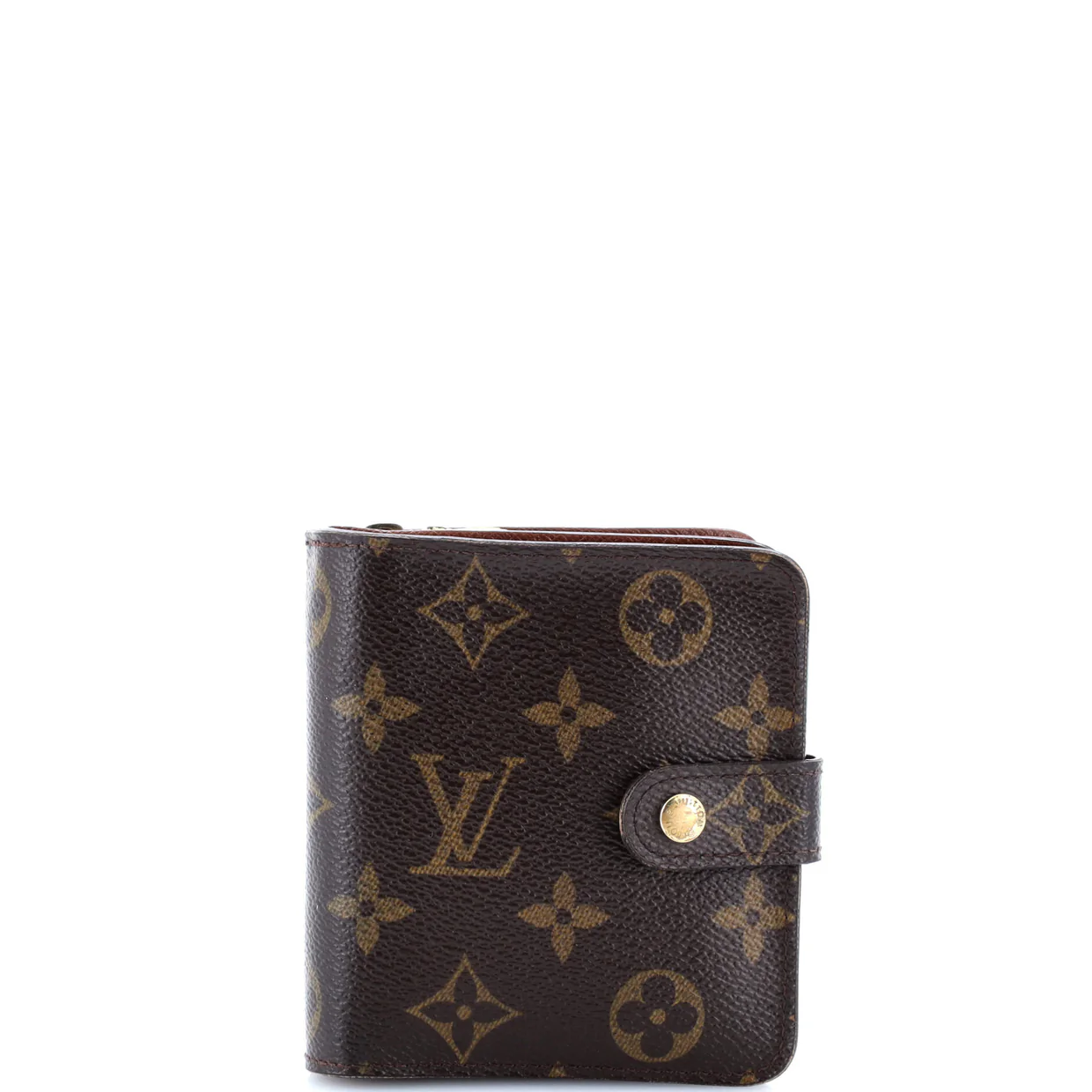 Compact Zippe Wallet Monogram Canvas - Deep Luxury