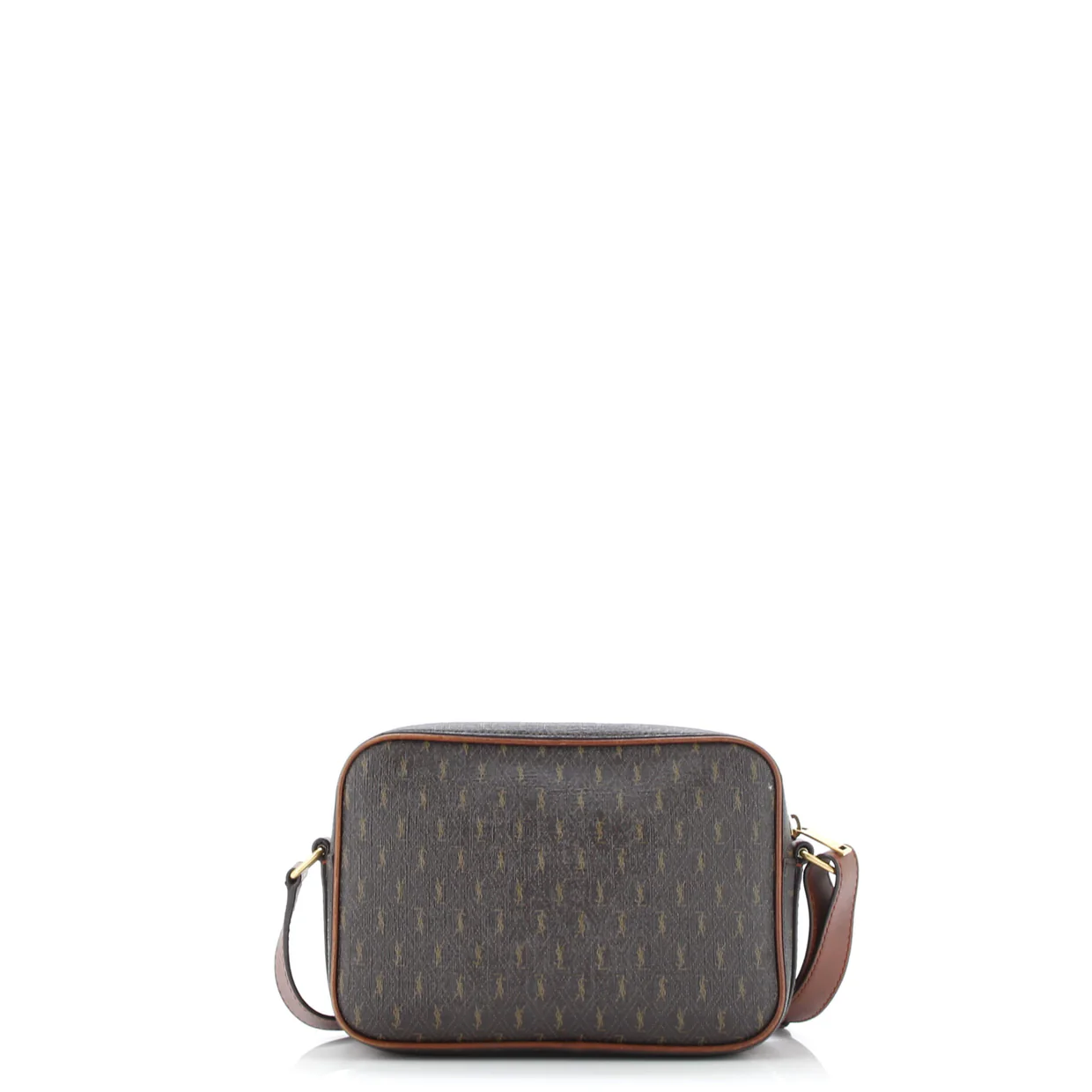 Le Monogramme Camera Bag Monogram All Over Coated Canvas and Leather Small - Deep Luxury