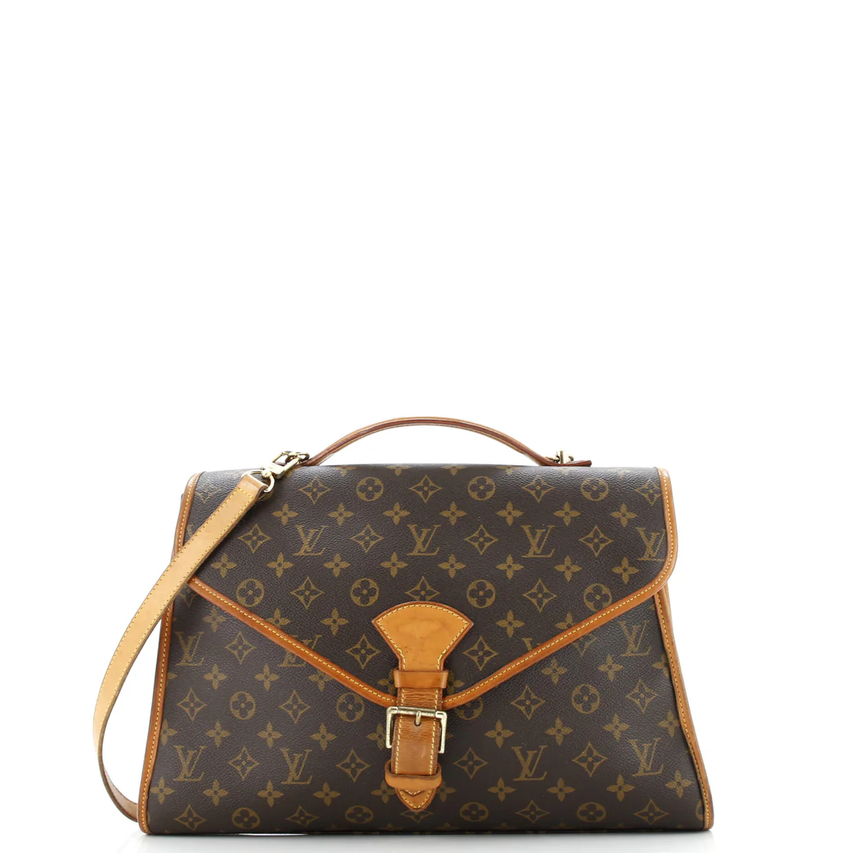 Beverly Briefcase Monogram Canvas MM - Deep Luxury