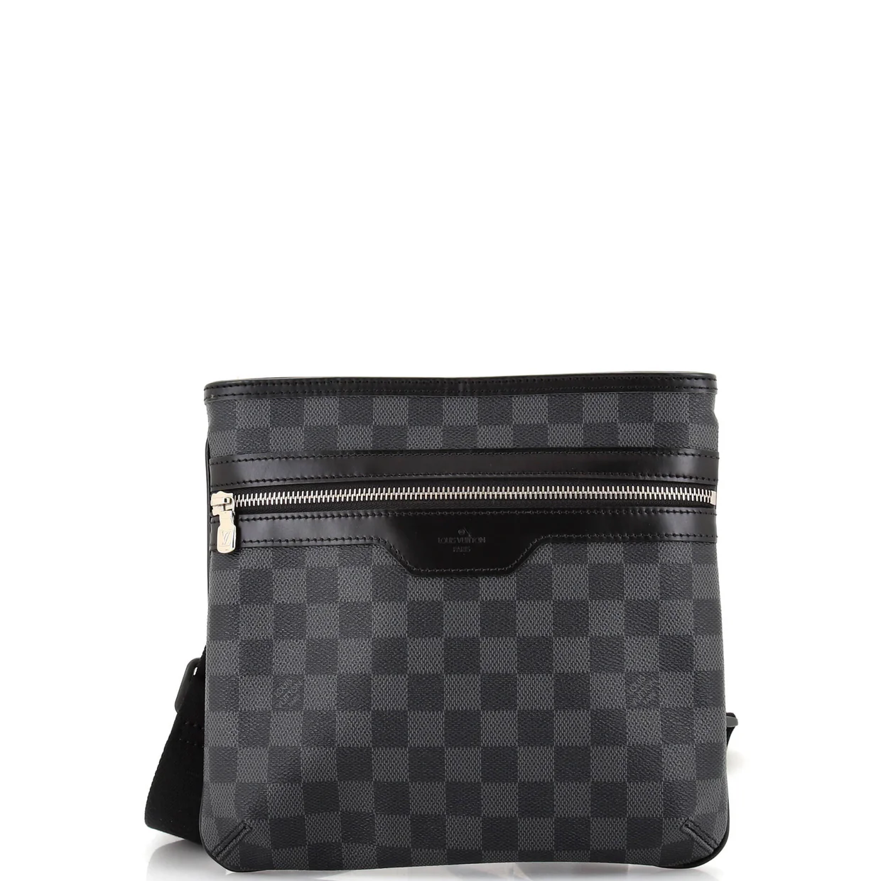 Thomas Handbag Damier Graphite - Deep Luxury
